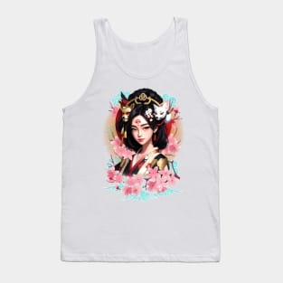 Sakura Geisha ver 2 Tank Top